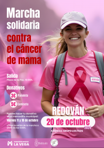 Marcha cáncer de mama. Redován