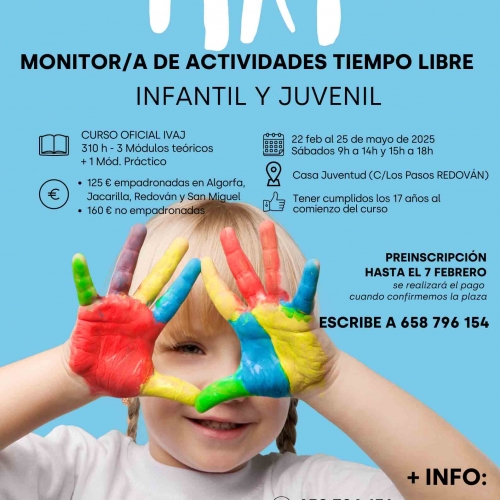 Curso monitor ocio y tiempo libre